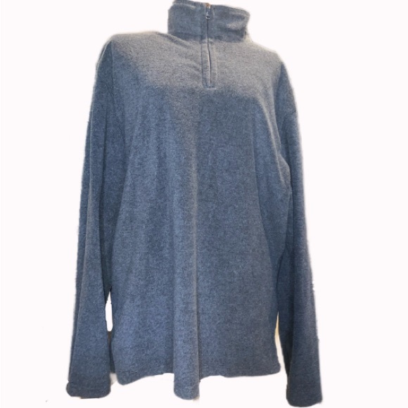 LIGHT GRAY 1/4 ZIP OLD NAVY - Picture 2 of 5